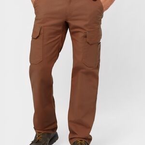 Duluth Trading Co Men's 40x34 Flex Fire Hose Cargo Pant Brown New With Tags!